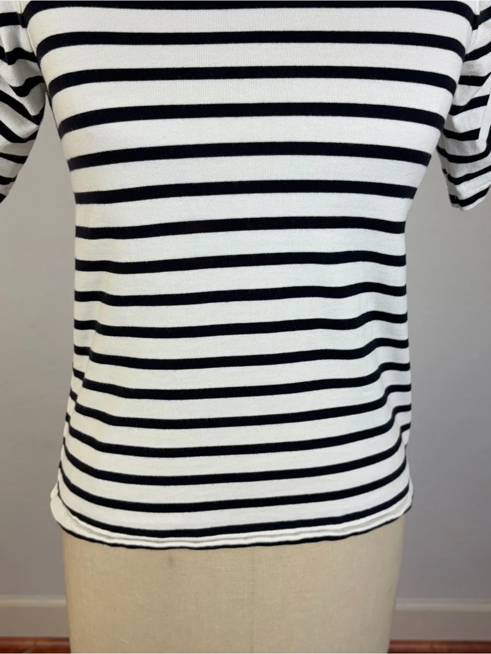 Kate Spade Stripe Scoop Neck Top